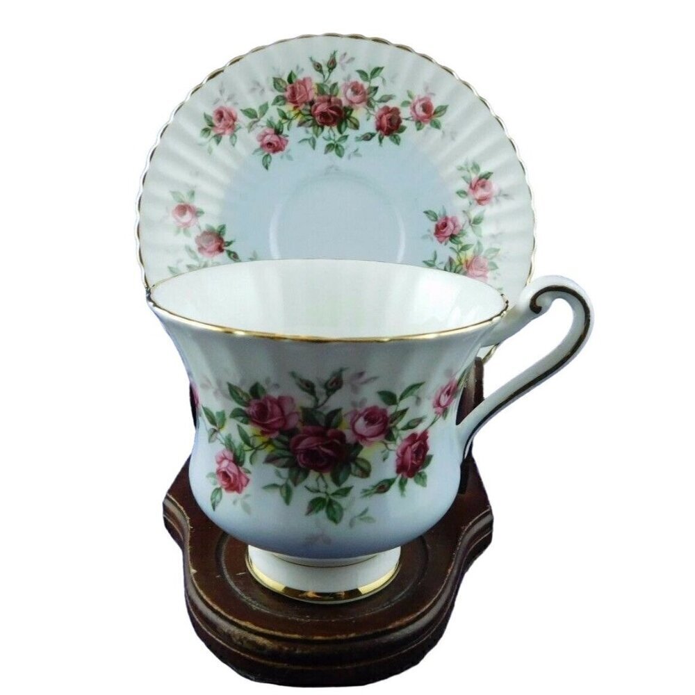 Paragon Roses Teacup and Saucer